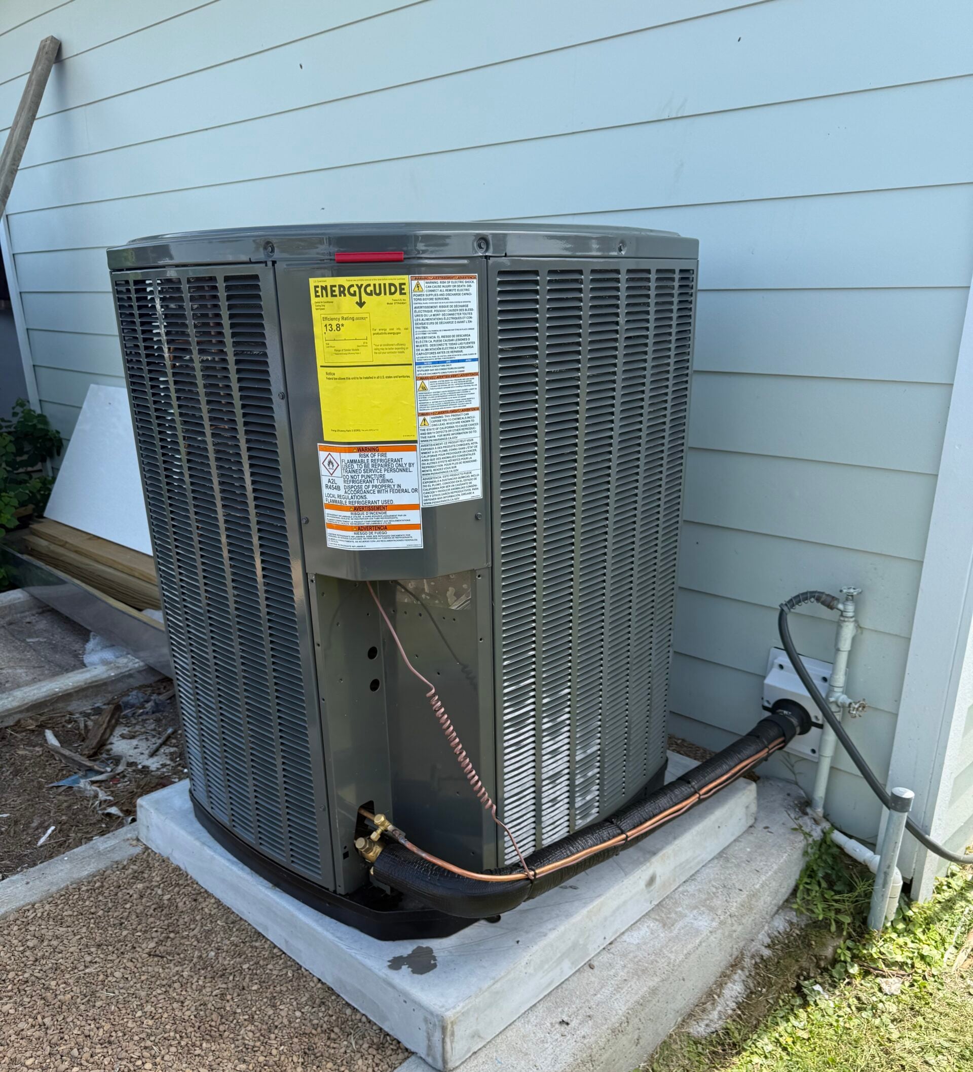 HVAC system installation